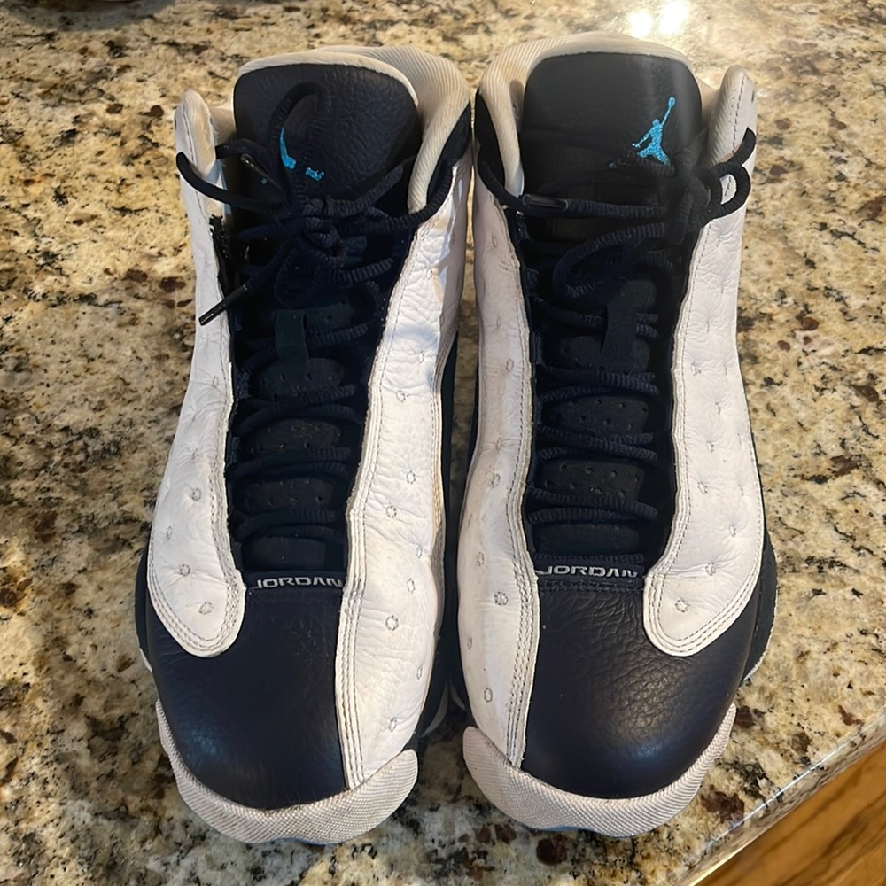 Air Jordan 13 Retro Obsidian Power Blue